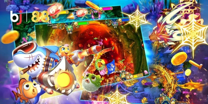 Chinh Phục Bắn Cá Tài Lộc Với Chiến Lược Thông Minh 3 Tựa game có những sảnh chơi nào?